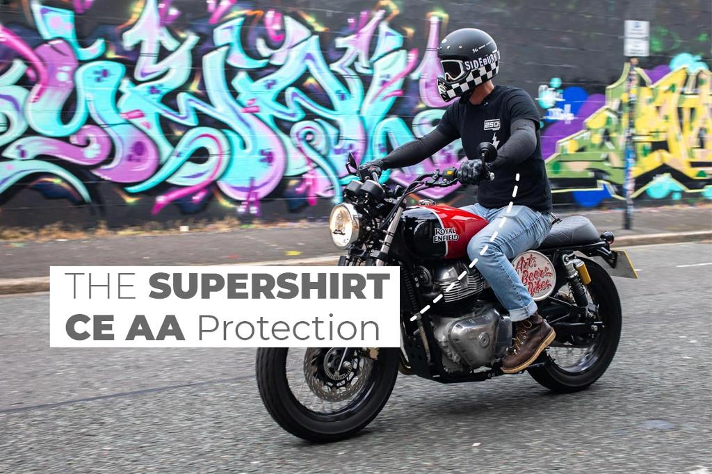 Adventure Spec The Supershirt motorcycle motorbike gear top CE AA protection