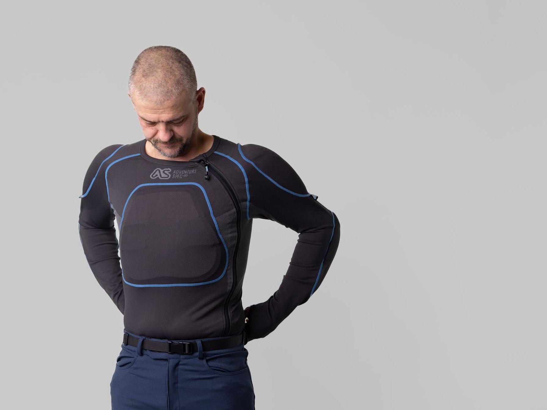 Core Armour Pocket Long Sleeve adventure spec base layer motorcycle gear tuck in biker off road