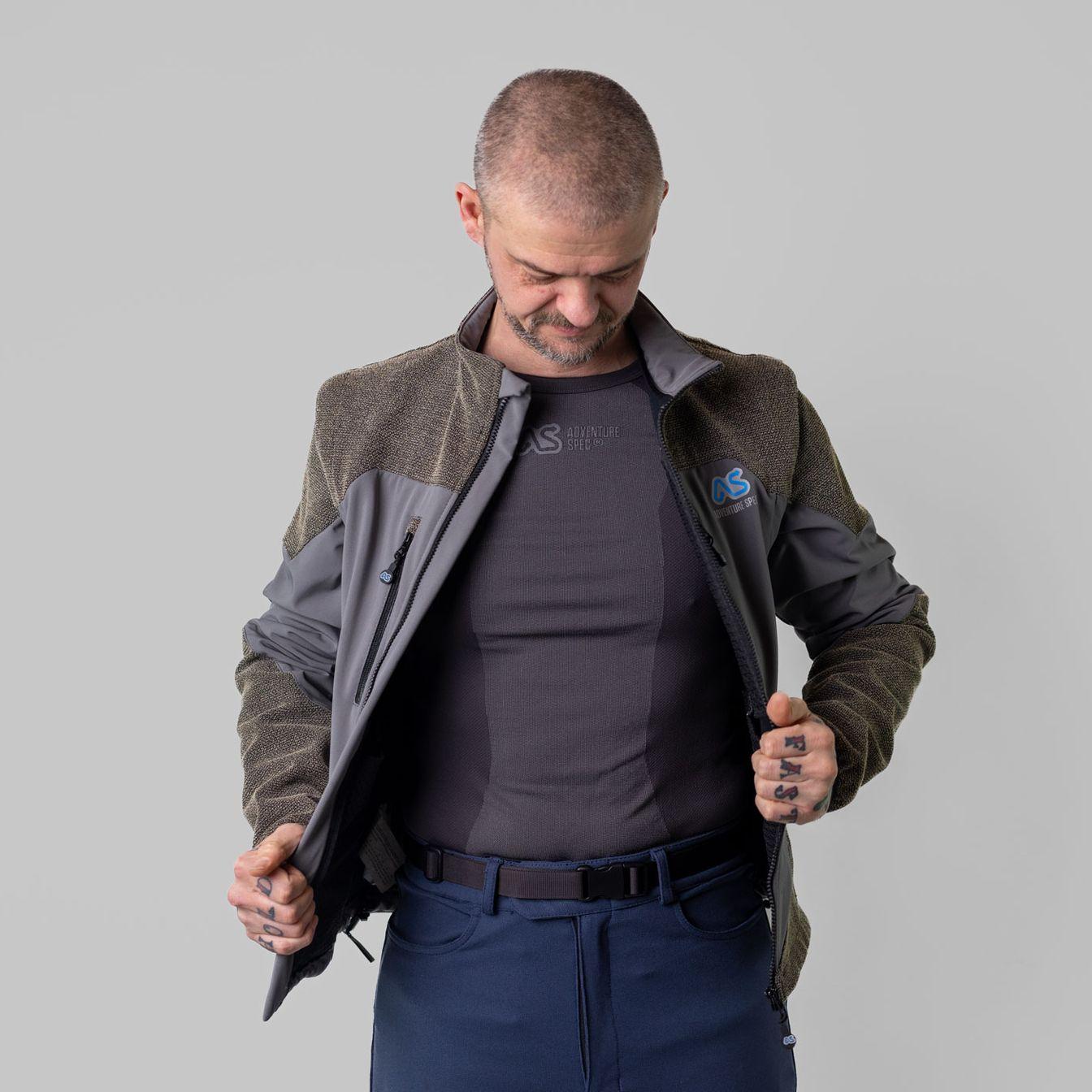 adventure spec core base layer motorcycle motorbike gear core long sleeve linesman jacket layering system adv gear