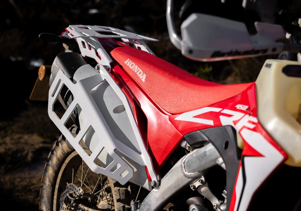 Adventure Spec Honda CRF450L Side Luggage Supports