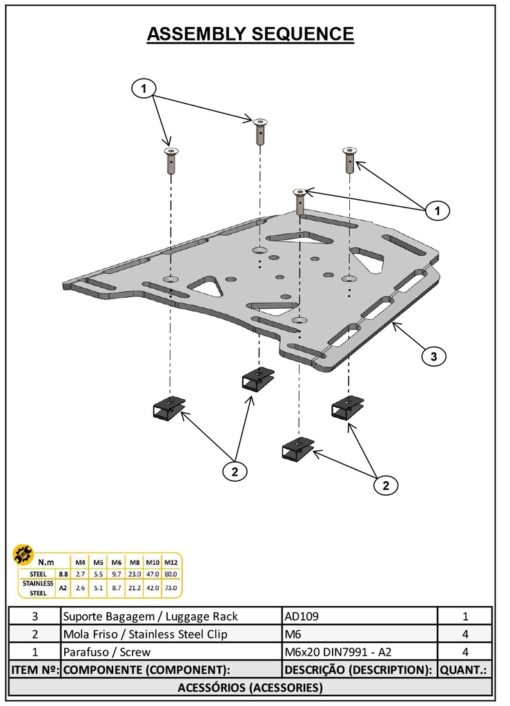 Adventure Spec RE Himalayan 450 Rear Rack