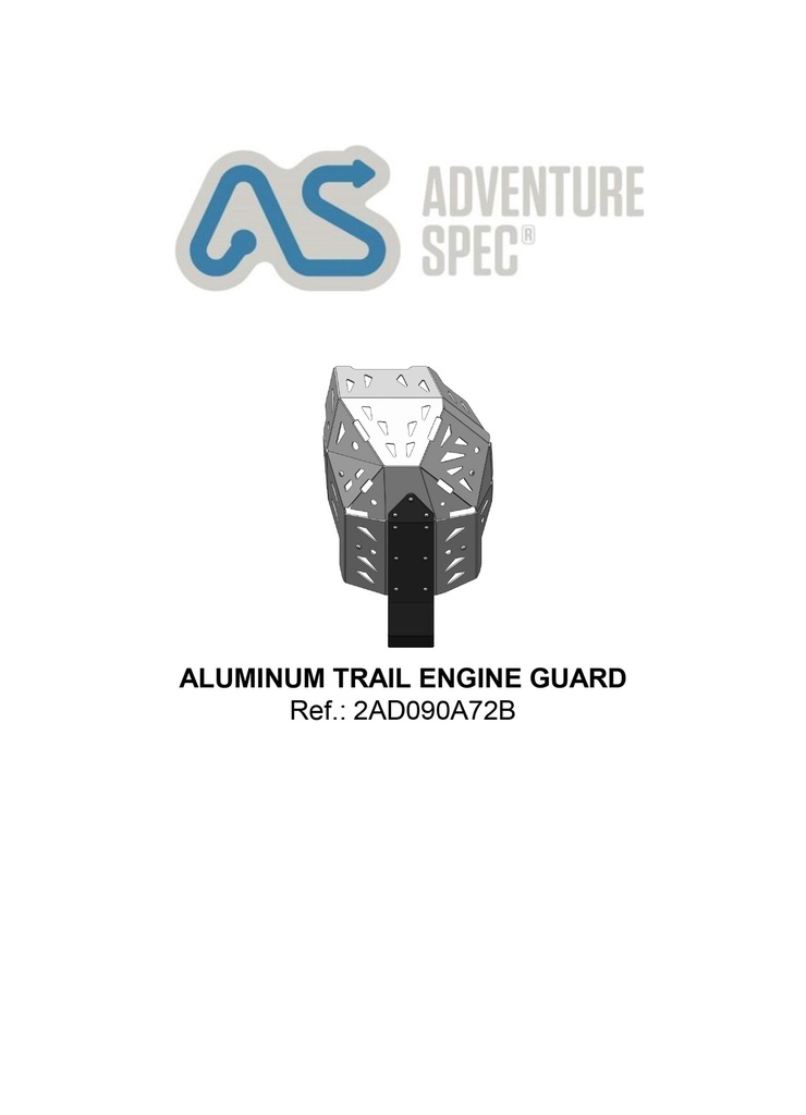 Adventure Spec Yamaha Tenere 700 Bashplate. Fits 2021-26 Euro 5 models of T700, T700 Rally & World Raid Editions