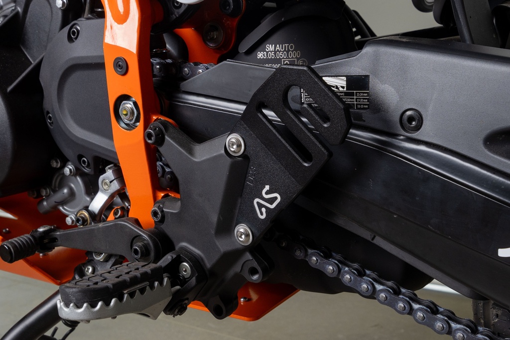 Adventure Spec KTM 390 Adventure / Enduro Heel Guard Strap Hooks